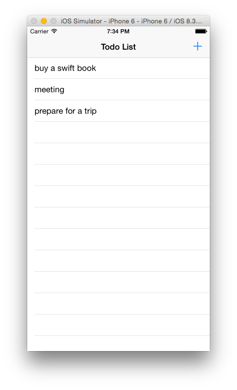 Swiftで作るtodoアプリ開発チュートリアル Iphoneアプリ開発入門 Easyramble